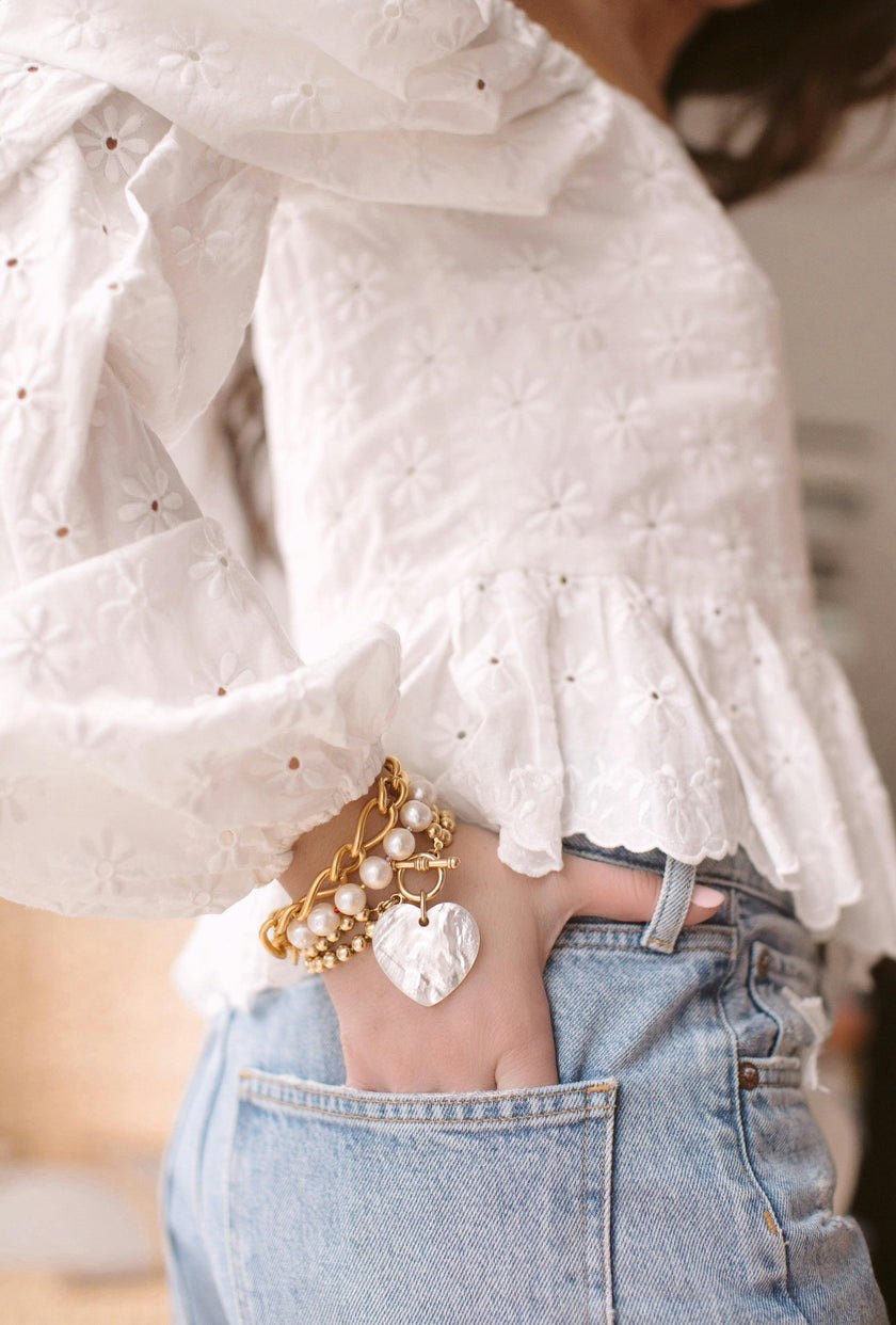 Heart On Your Sleeve Bracelet