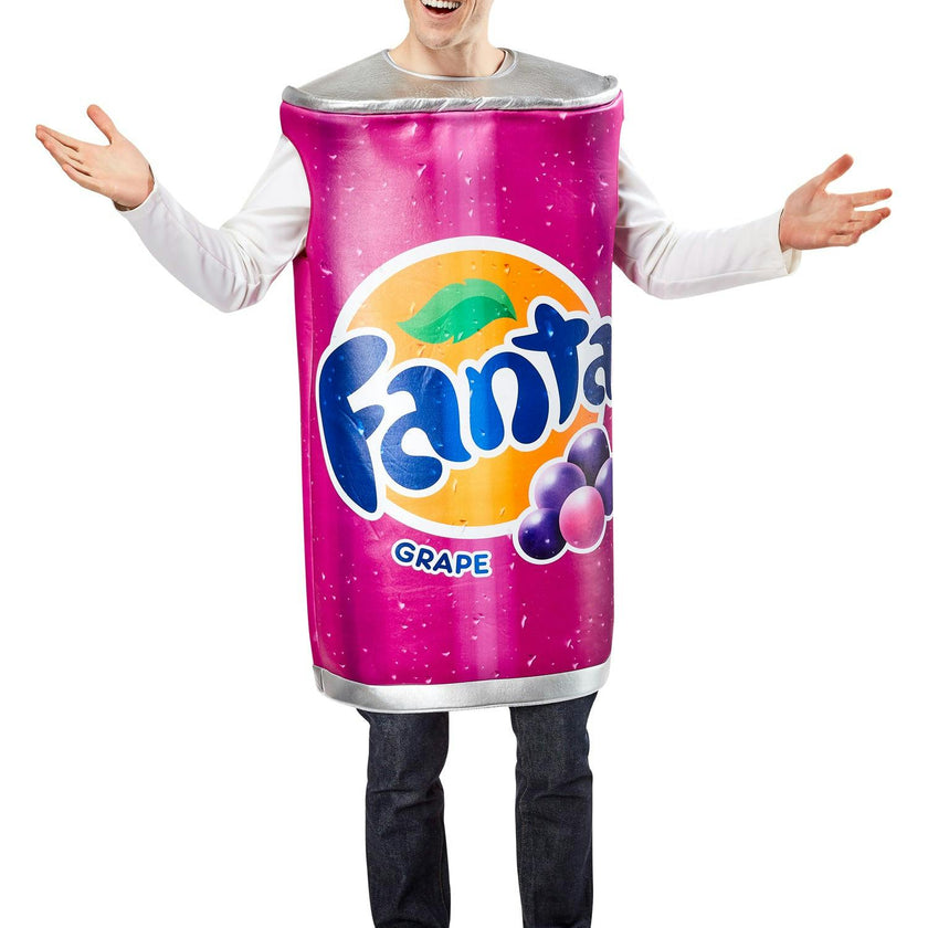Adult Grape Fanta Can Costume