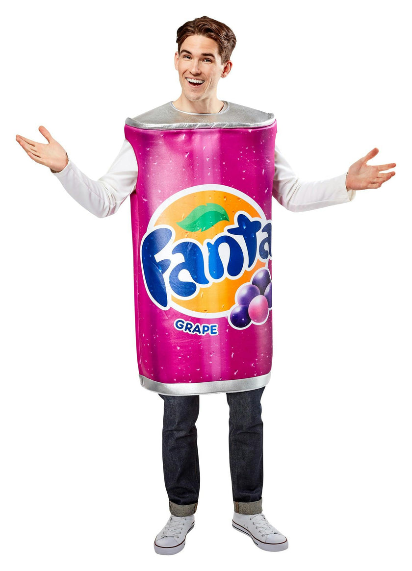 Adult Grape Fanta Can Costume