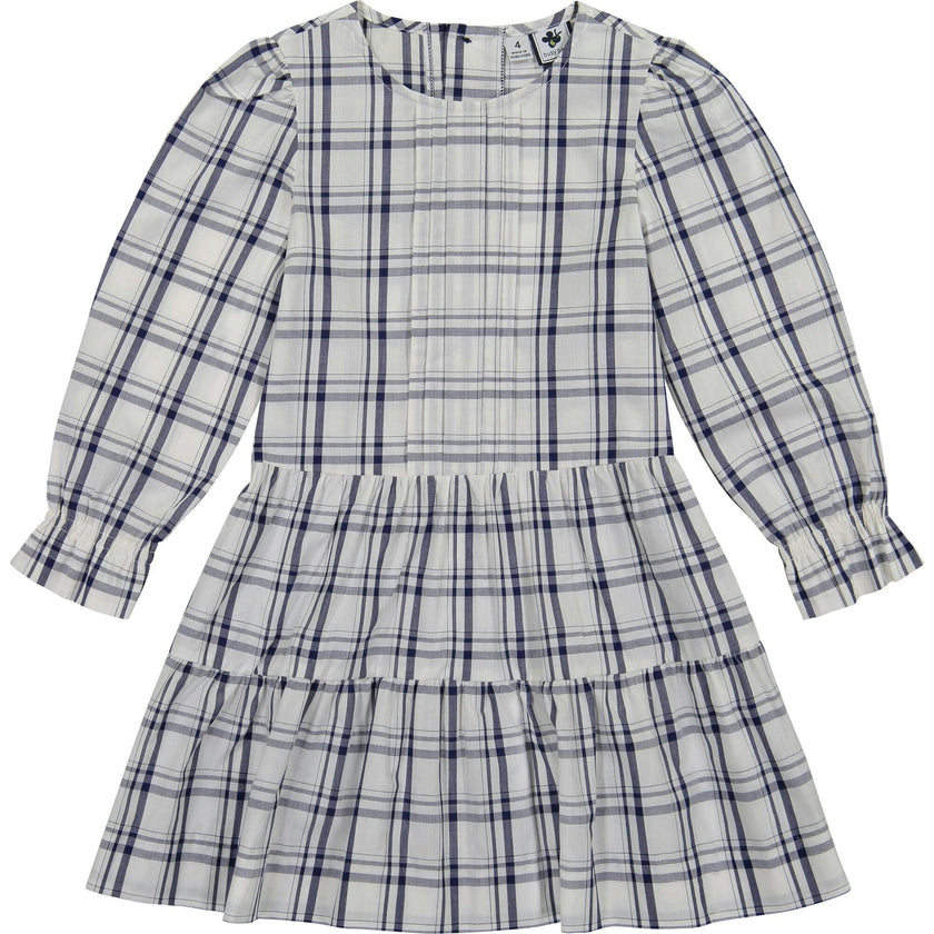 Poppy Dropwaist Dress, Plaid