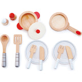 Cook & Serve Wooden Kitchen Accessory Playset