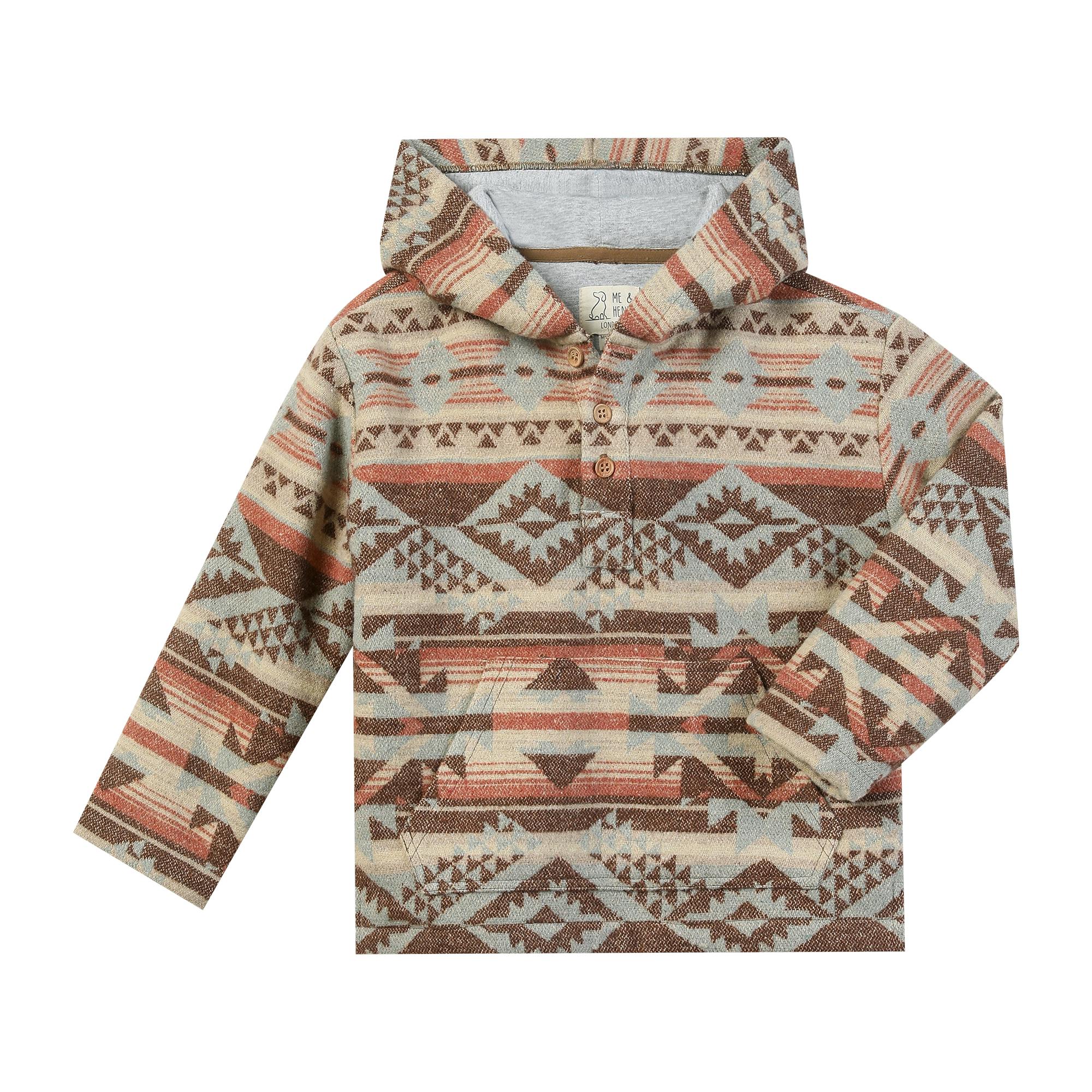RANCHO beige aztec jacket