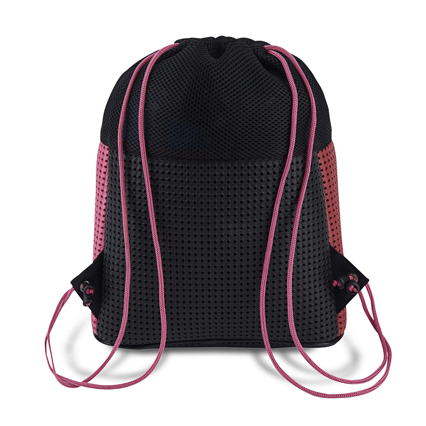 Sophy Drawstring Backpack Scarlet Red