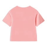 Short Sleeve Pink Pajama Set | Cherry Heart