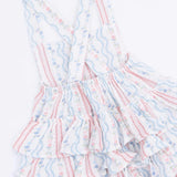 Tulip Stripe - Ruffle Sunsuit