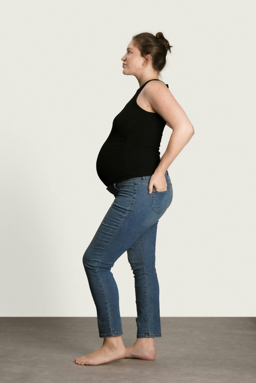 Women's The Ribbed Ruched Maternity Tank