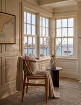 The Aspen Cashmere Throw | Heather Oatmeal