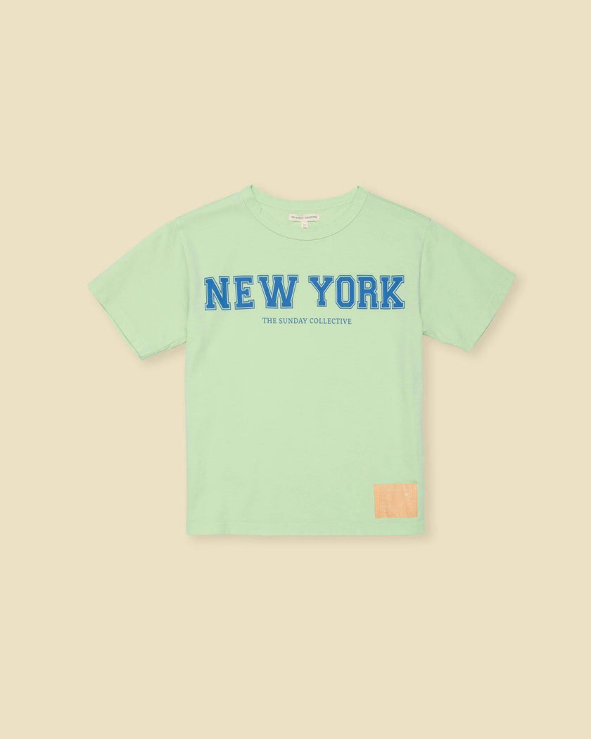 Organic Weekend Tee in Pistachio
