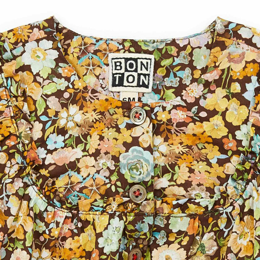 Fall Florals Liberty Baby Blouse