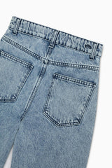 TNS Denim Teen Curved Trouser