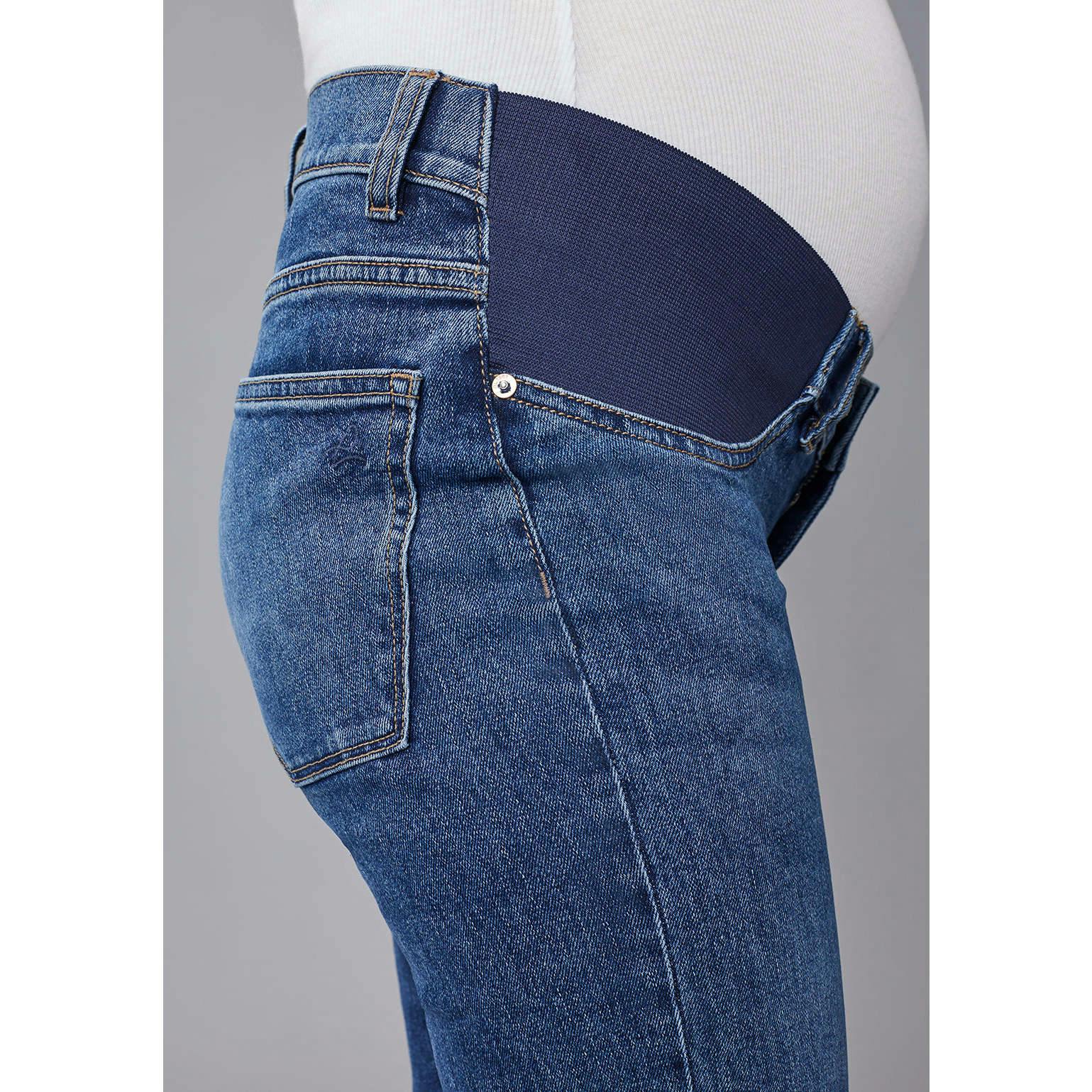 Patti Straight Maternity Vintage Jeans | Seaborn Raw