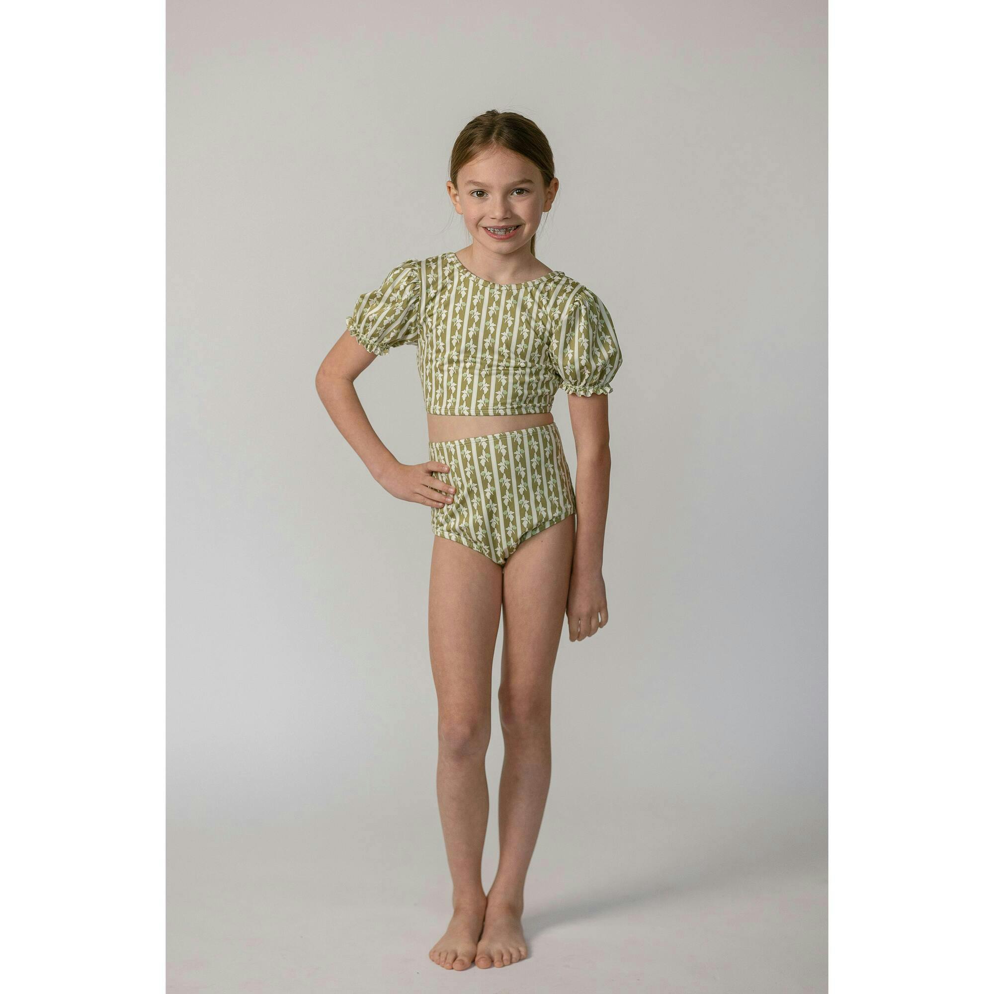 Bailey in Tulip Ticking Stripe