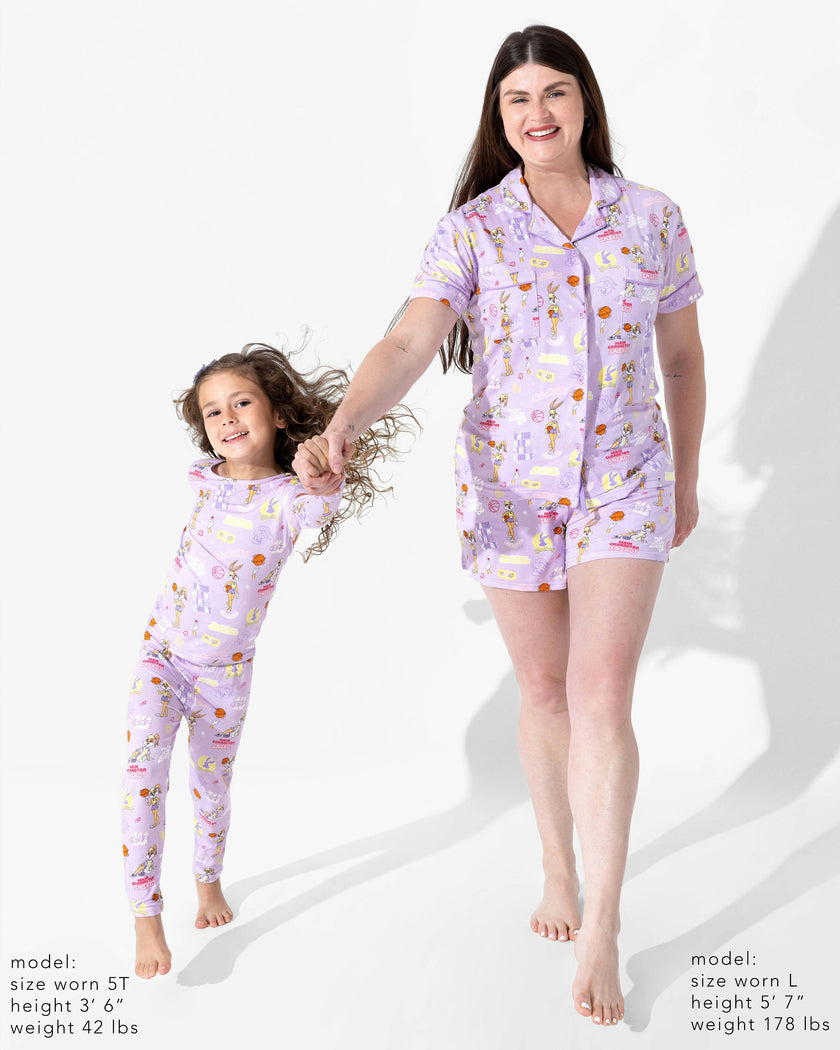 Lola Bunny Bamboo Women's Pajama Short Set