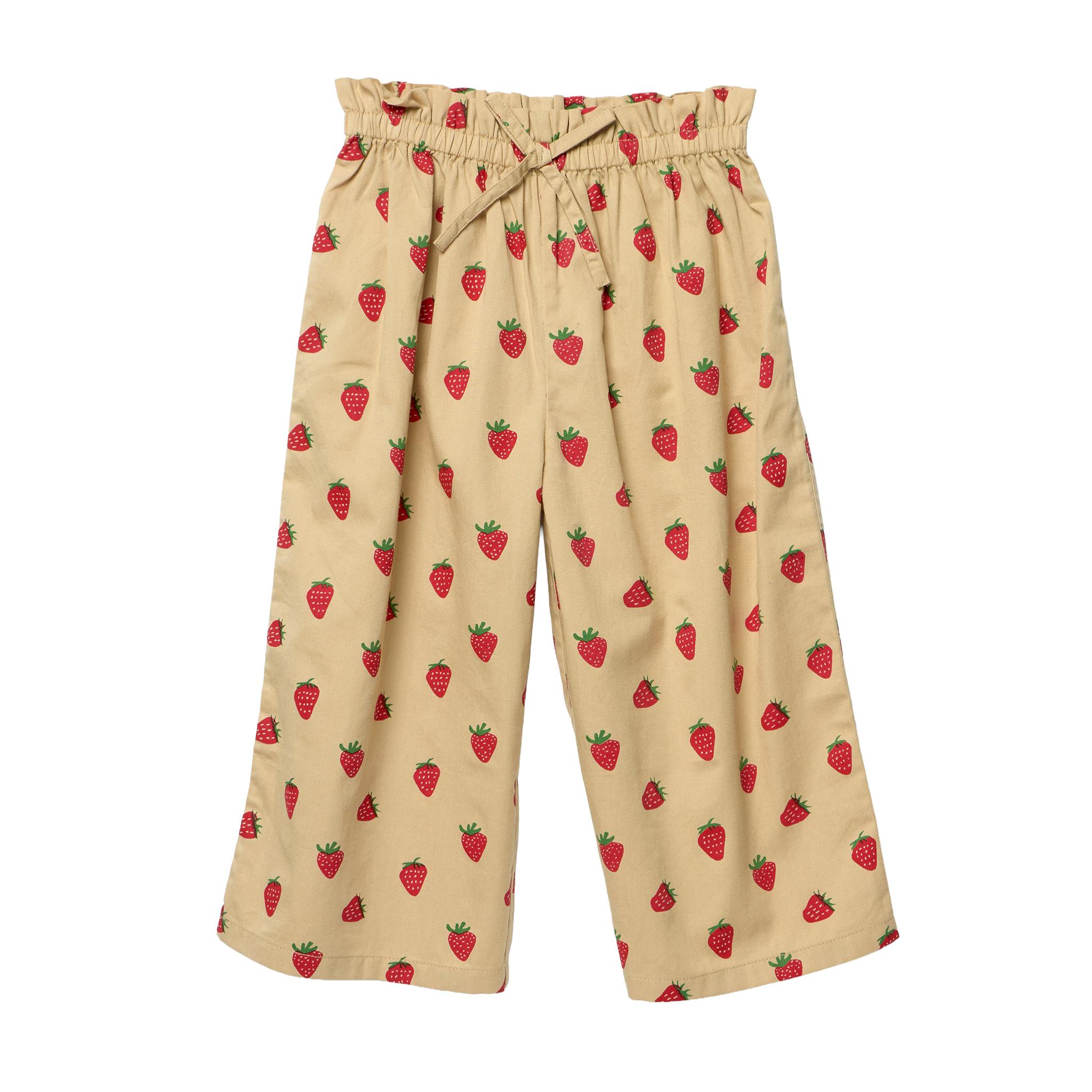 Girls Theodore Pant - Tossed Strawberries