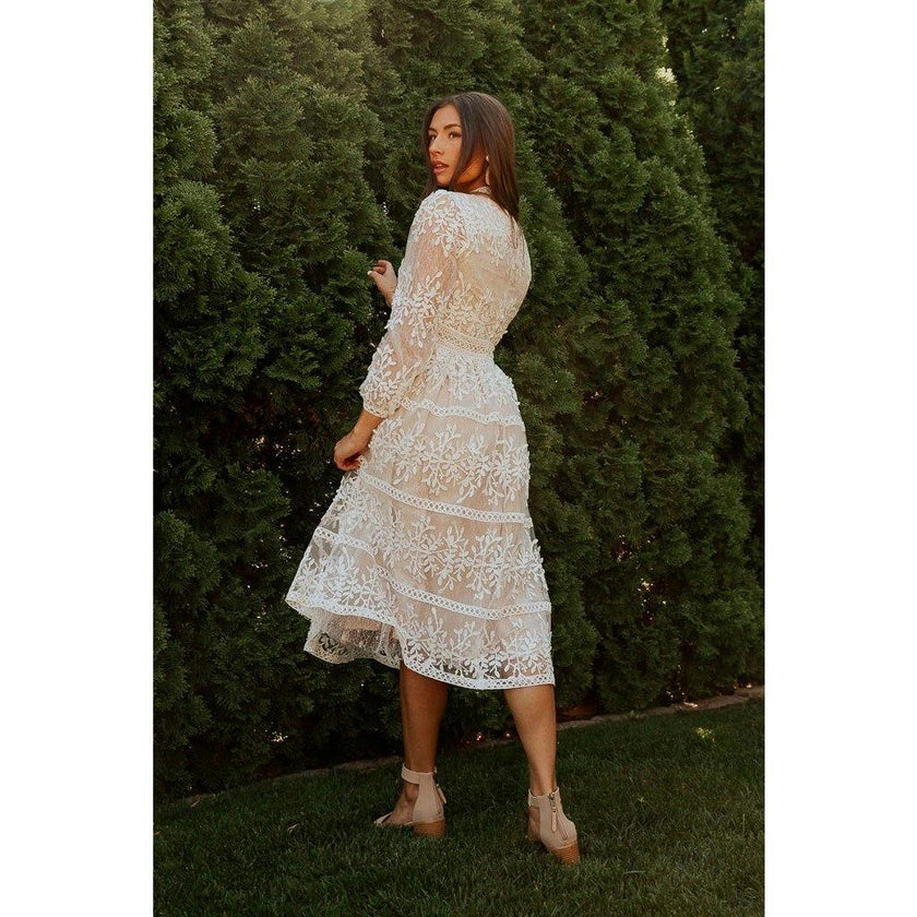 Sicily Dress - Champagne Lining