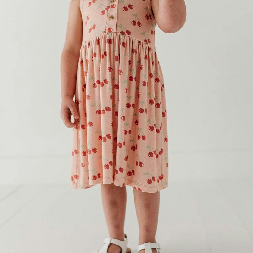Girl's Henley Tank Dress