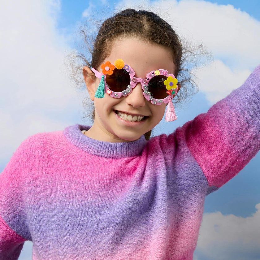 JOS: Decorate Your Own Sunglasses - Flower