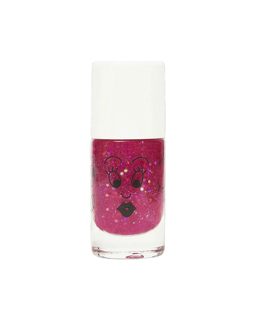Nail Polish for Kids GLITTER SINGLE SHEEPY Raspberry Glitter