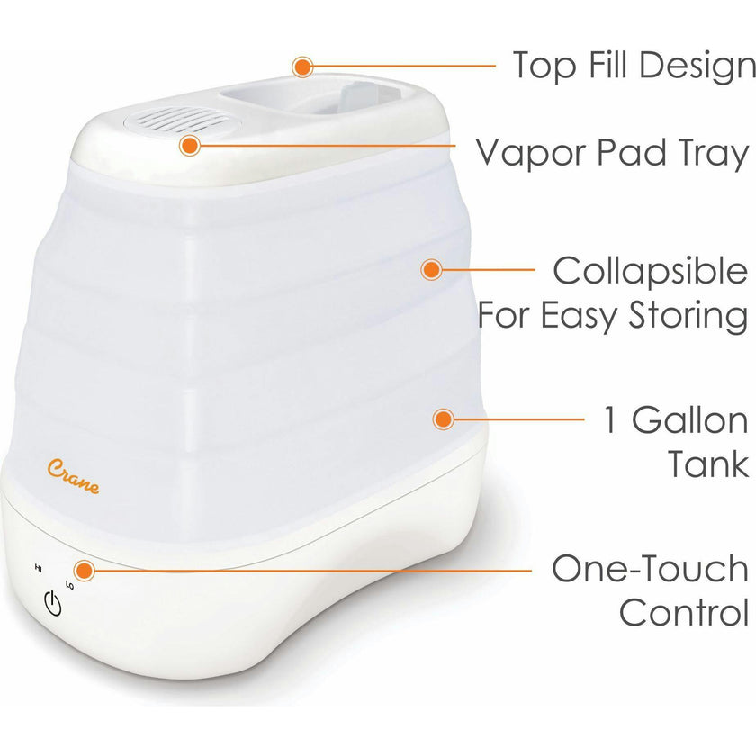 1 Gal. Warm Mist Collapsible Humidifier