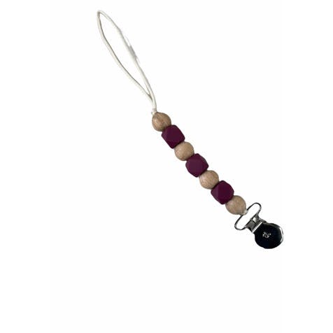 Petite Maya Pacifier & Toy Clip
