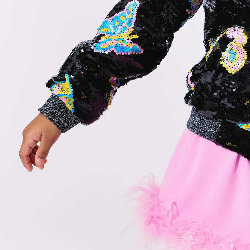 Magic Sequin Bomber