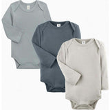 3-Pack Classic Long Sleeve Bodysuit Bundle