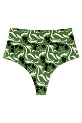 Added Coverage High Rise Bikini Bottom