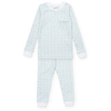Bradford Boys' Pajama Pant Set - School Plaid Blue