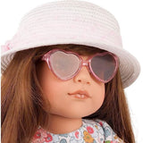 Hannah Summertime - 19.5" All Vinyl Poseable Brunette Doll with Hair to Wash & Style