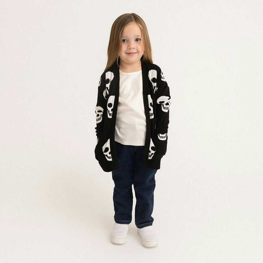 Classic Skelly Jacquard Cardigan