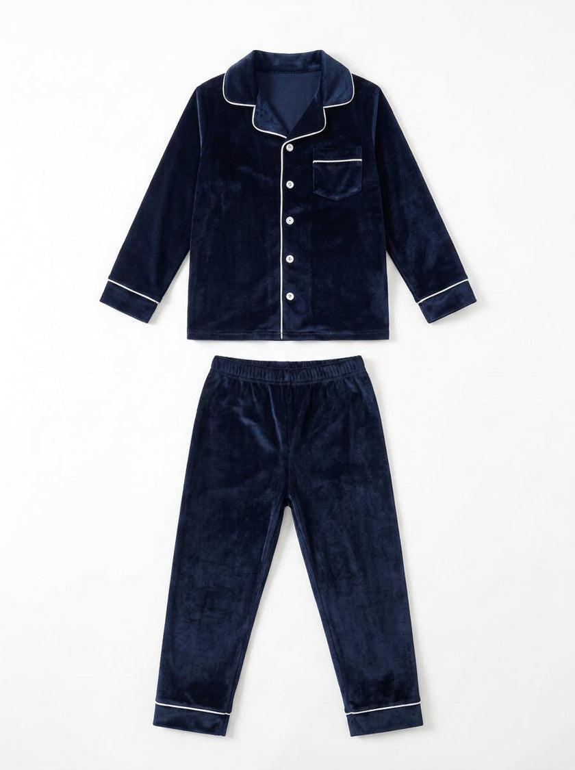 Velvet Grandfather PJs