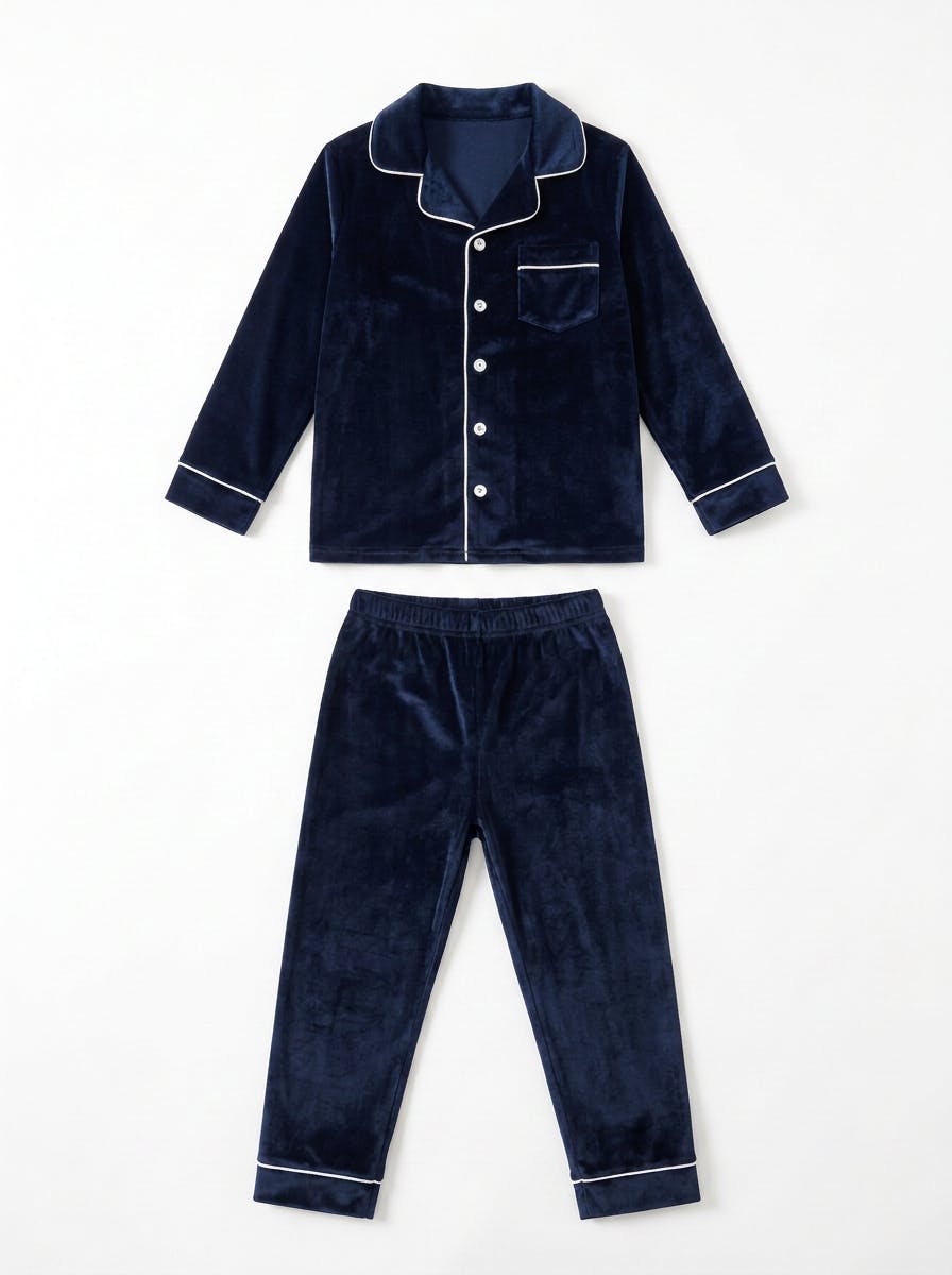 Velvet Grandfather PJs
