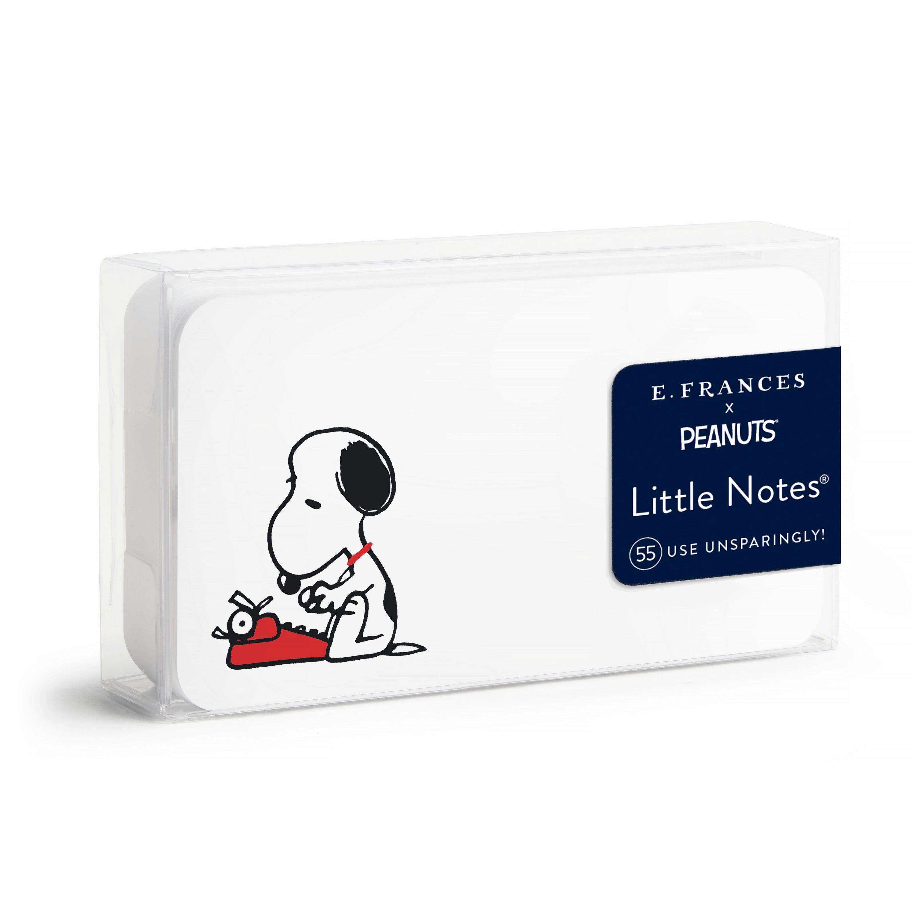 E. Frances x Peanuts® Snoopy Typing Little Notes®