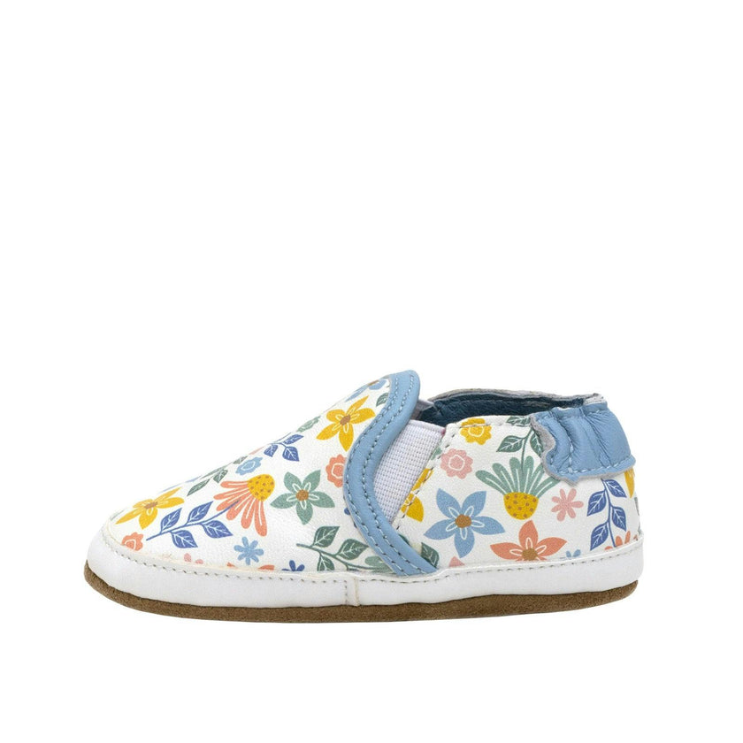Bloom White Canvas Soft Sole