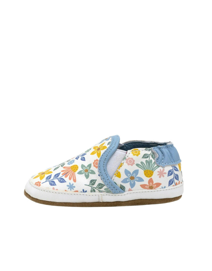 Bloom White Canvas Soft Sole