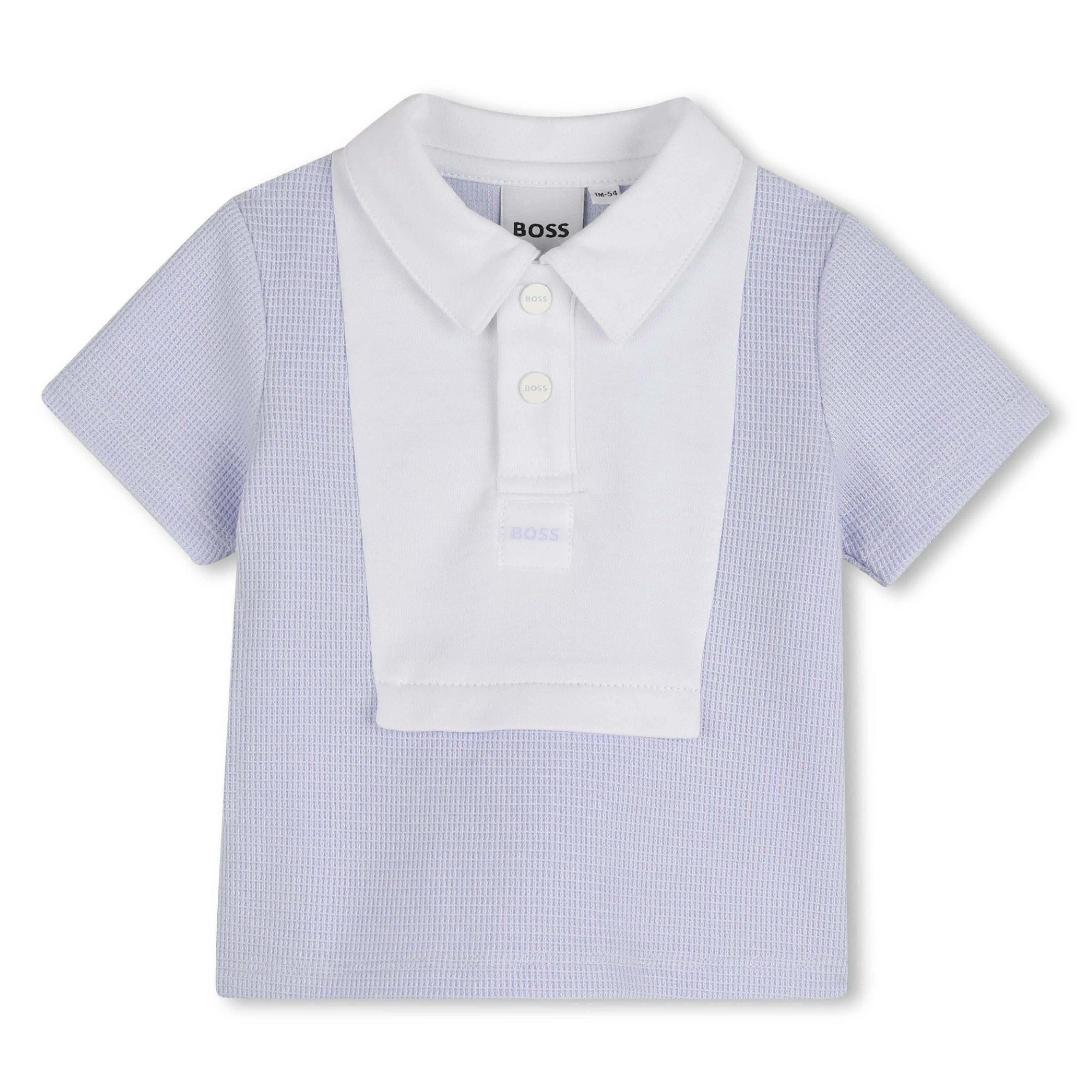 Light Blue Polo Baby Set