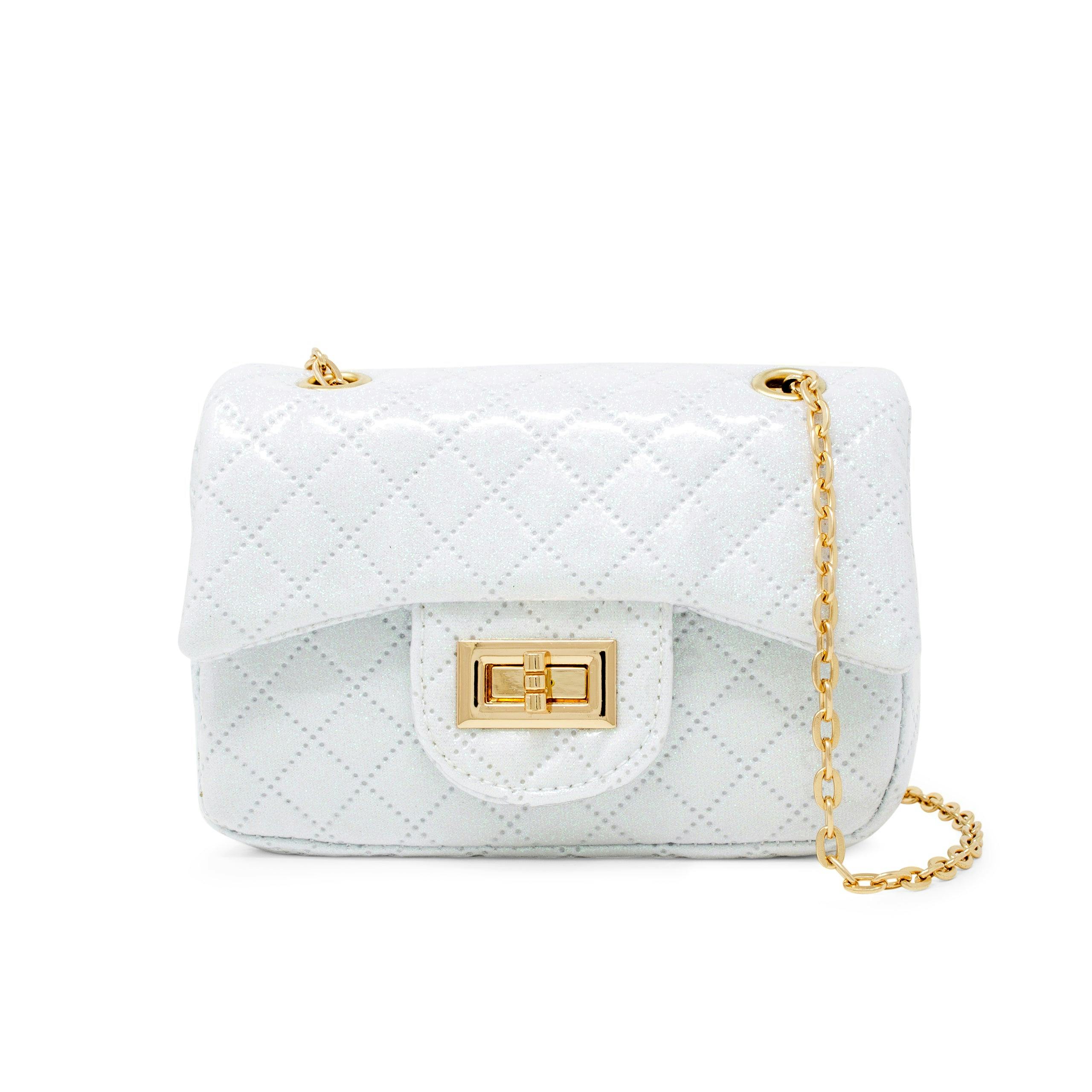 Classic Quilted Sparkle Mini Handbag