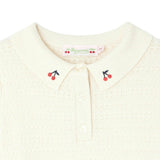 BONPOINT Evani Knit Cherry Polo