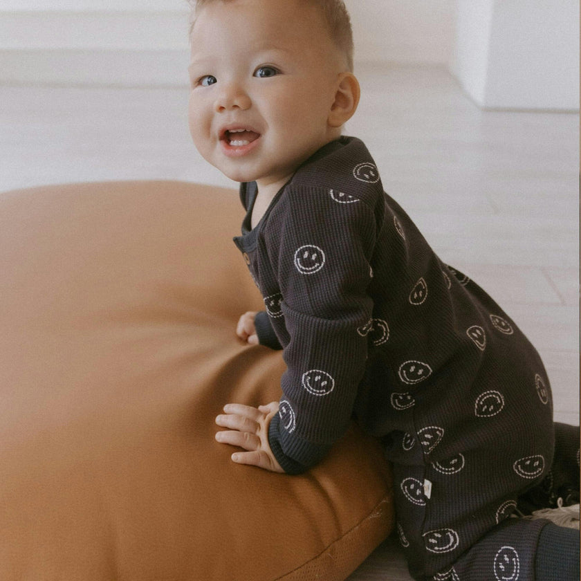 Organic Button Romper