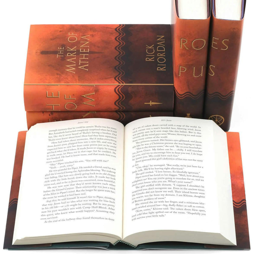The Heroes of Olympus Book Set