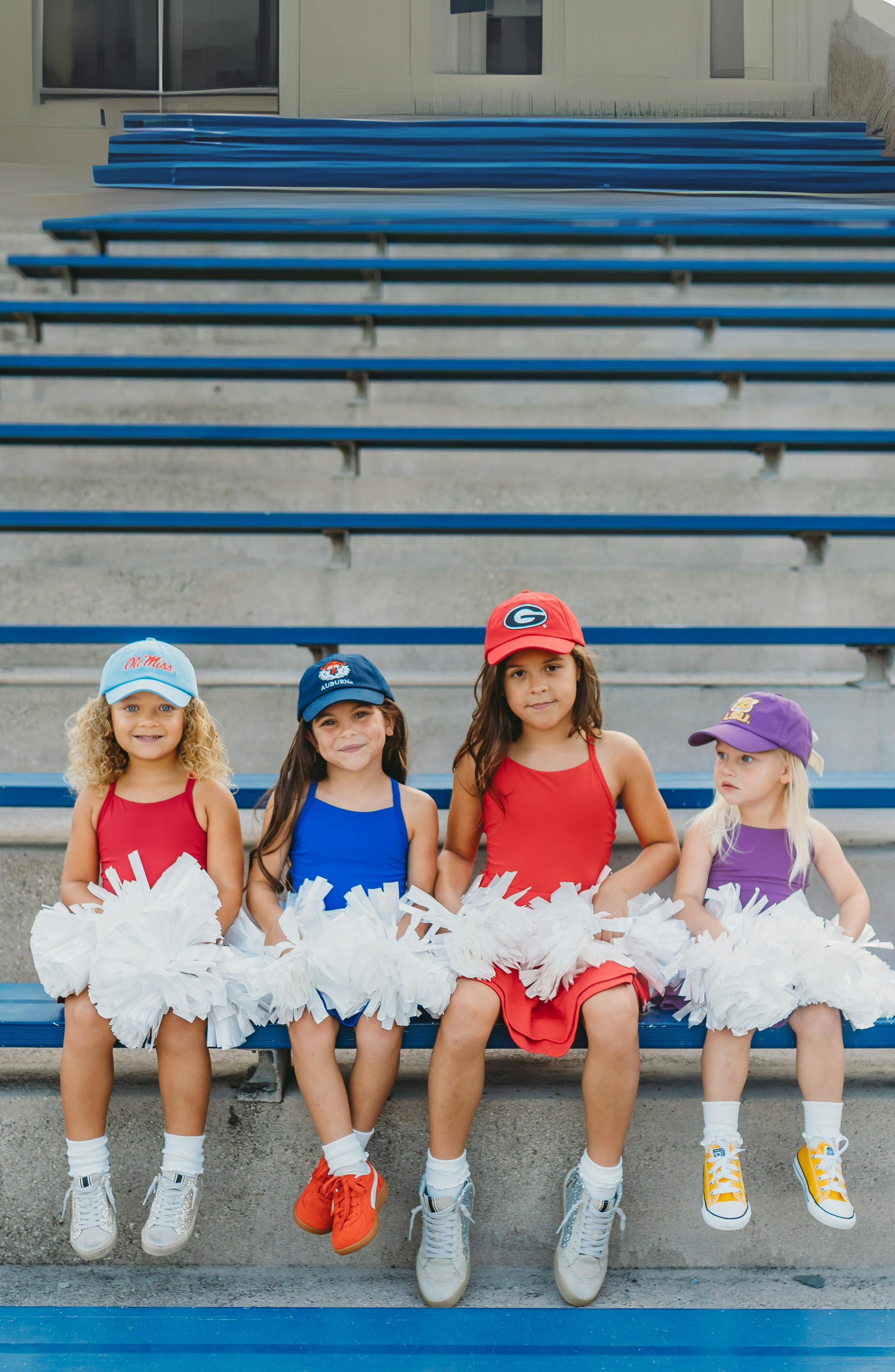 Officially Licensed Georgia Bulldogs Bow Baseball Hat (Baby/Toddler)