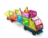 Geomag™ Magnetic Tiles Gems Vehicles – 24 Piece Set