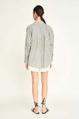 Kyoto Shirt in Dune Stripe
