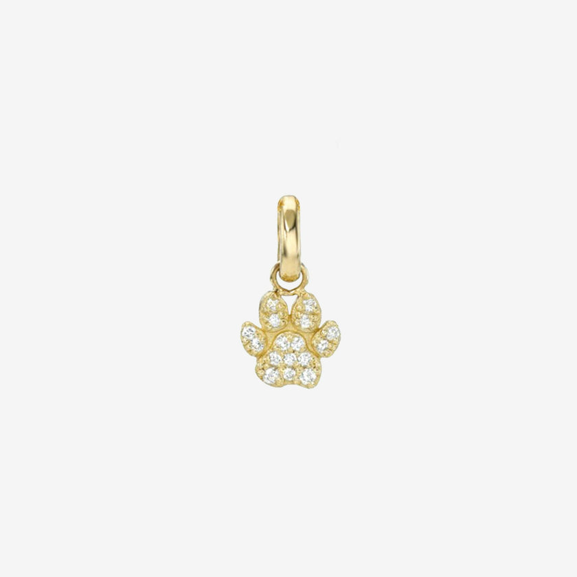 Diamond Paw Pendant