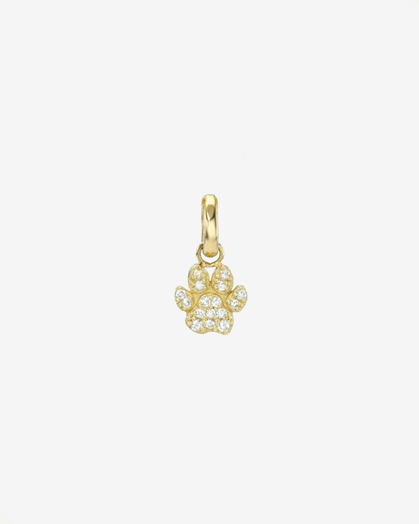 Diamond Paw Pendant