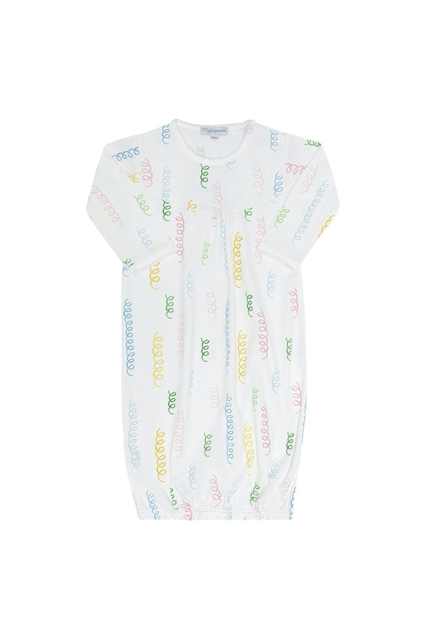 Spirals Print Gown