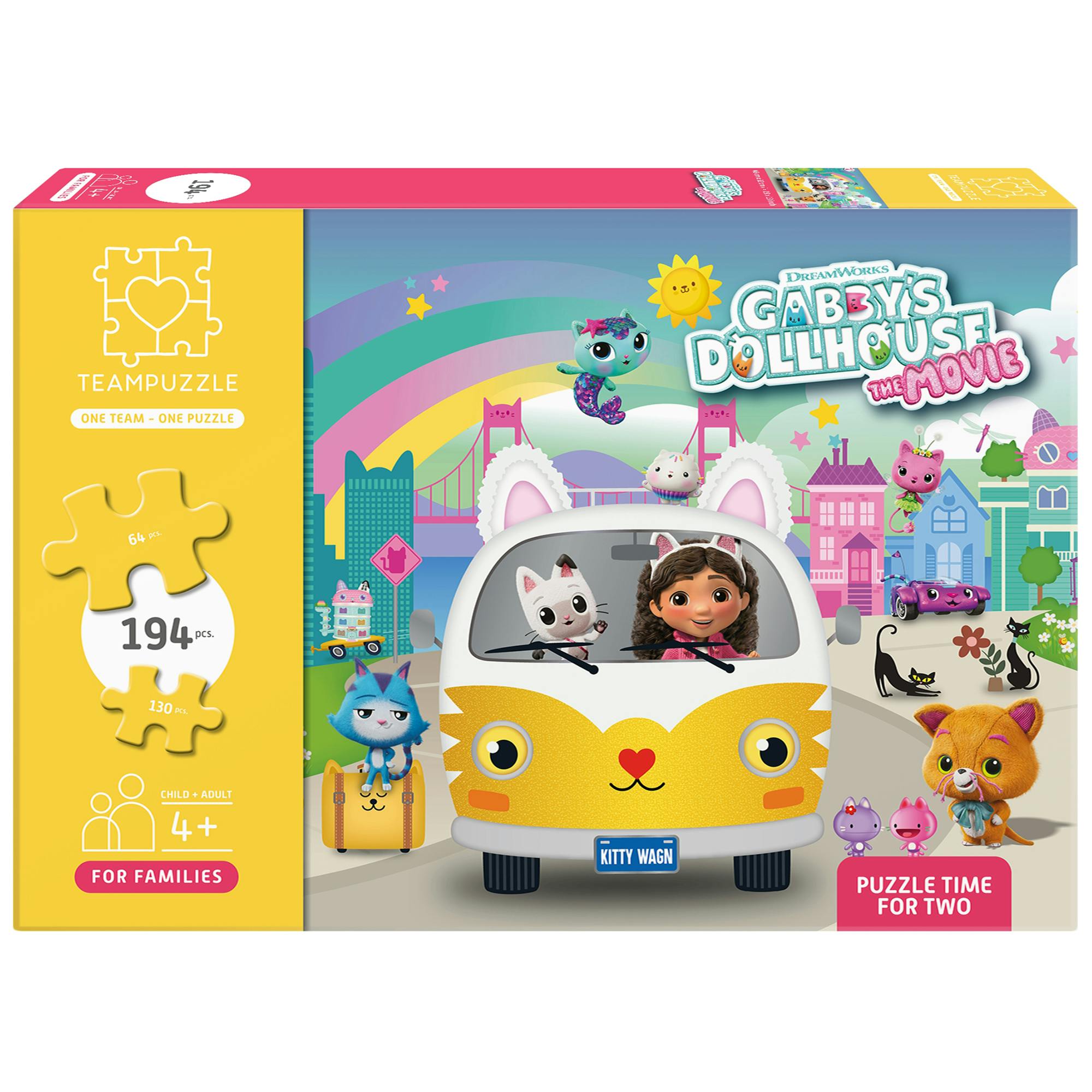 TeamPuzzle: Gabby's Dollhouse - 194pc