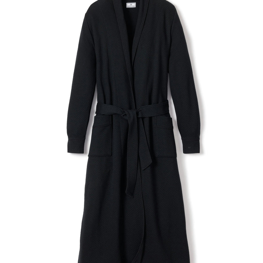 Women's Pima Ophelia Robe in Black