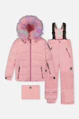 Two Piece Play Snowsuit Light Pink