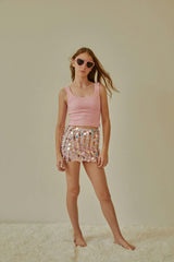 Harlow Light Pink Heart Cut Out Tank
